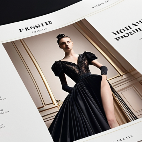 **

"Elegant and refined marketing portfolio presentation, luxury brand focus, high-quality visuals, sophisticated typography, Parisian couture house aesthetic."

**