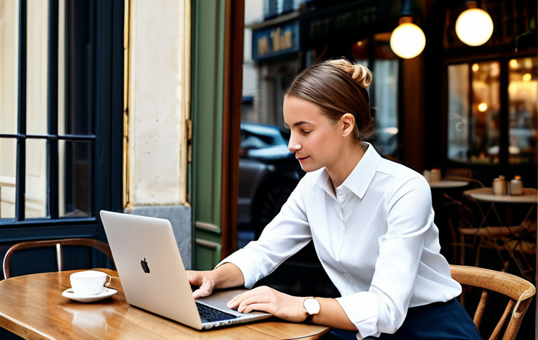 브랜드 마케팅 채널 운영 전략 - Parisian Chic Businesswoman**

"A professional French businesswoman, fully clothed in a tailored Cha...